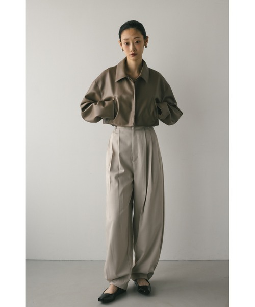STYLEMIXER パンツ ワイドタックフォルムパンツ レディース