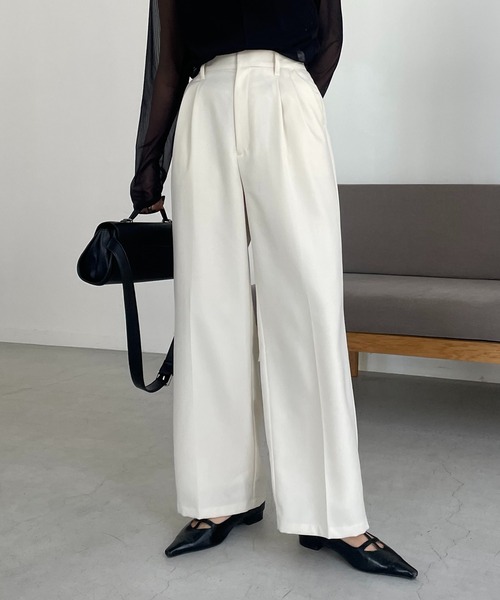 CAPRICIEUX LE'MAGE スラックス パンツ 「ZOZOTOWN限定」「サイズ展開