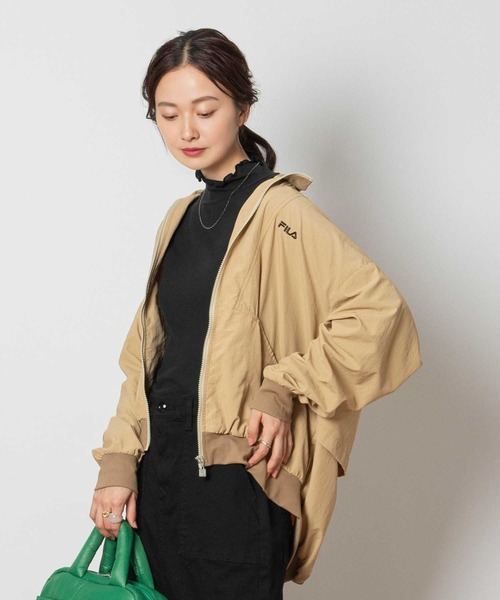 FILA ブルゾン ジャンバー 「FILA」コクーンシルエットジャケット 