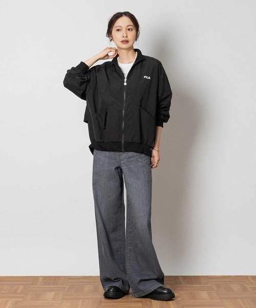 FILA（フィラ） ブルゾン ジャンバー 「FILA」コクーンシルエット