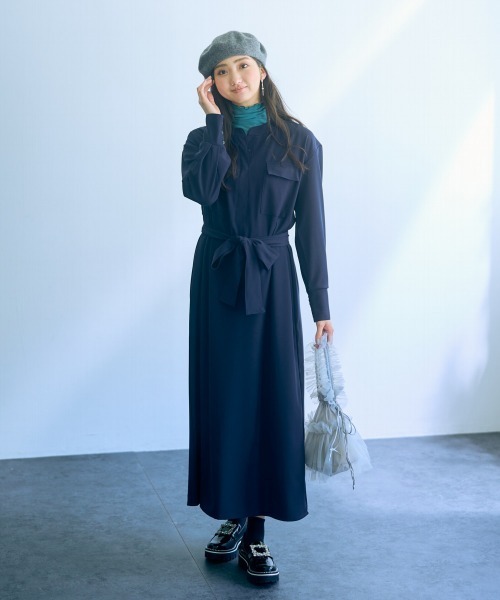 slattgir（スラットジール） ワンピース 高身長 ワークシャツ