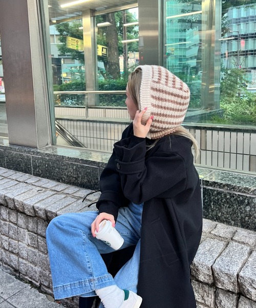 StyleSea（スタイルシー） ニット帽 ニットキャップ 畦編みニット