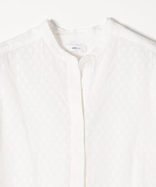 「SHIPS any」 半袖ブラウス ONE SIZE ネイビー レディース SHIPS any 「SHIPS any」 半袖ブラウス ONE SIZE ネイビー