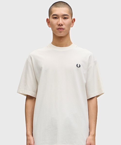 Tシャツ・カットソー FRED PERRY [Sport] Embroidered T-shirt 5FT1975 Embroidered T-Shirt／刺繍Tシャツ（Tシャツ/カットソー）｜FRED
