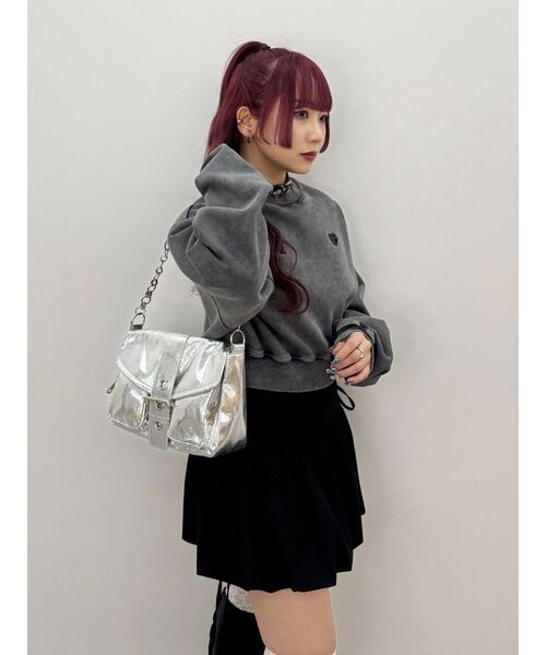 【HTH×jouetie】ロゴスウェットプルオーバー トレーナー HTH×jouetie】ロゴｽｳｪｯﾄﾌﾟﾙｵｰﾊﾞｰ – YZ