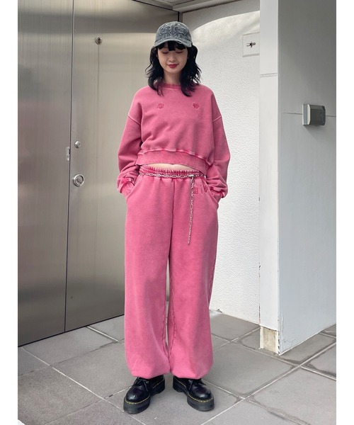 【HTH×jouetie】ロゴスウェットプルオーバー トレーナー jouetie トレーナー スウェット 「HTH×jouetie」ロゴスウェット