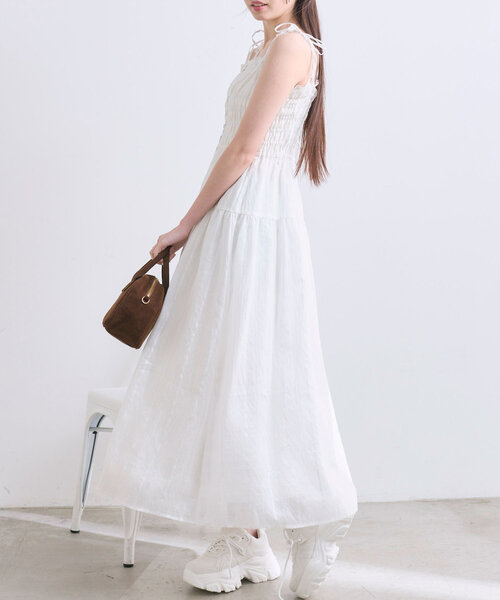 【送関税込】Alice+Olivia シャーリング ミディワンピース Alice+Olivia - 新品alice+oliviaヴィンテージフローラル