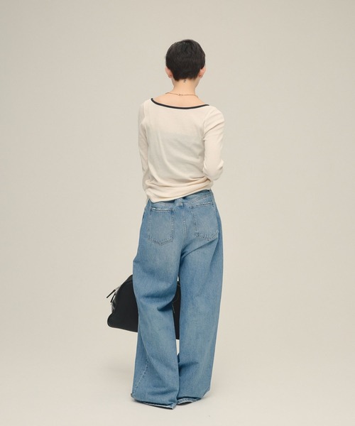 tシャツ 「eL」Color Trim Tee LS/291492 レディース | ブランド登録なし | 06