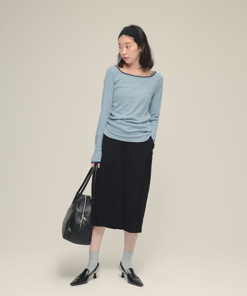 tシャツ 「eL」Color Trim Tee LS/291492 レディース | ブランド登録なし | 10