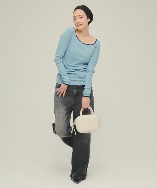 tシャツ 「eL」Color Trim Tee LS/291492 レディース | ブランド登録なし | 13