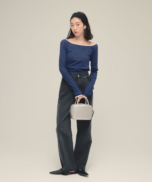tシャツ 「eL」Color Trim Tee LS/291492 レディース | ブランド登録なし | 14