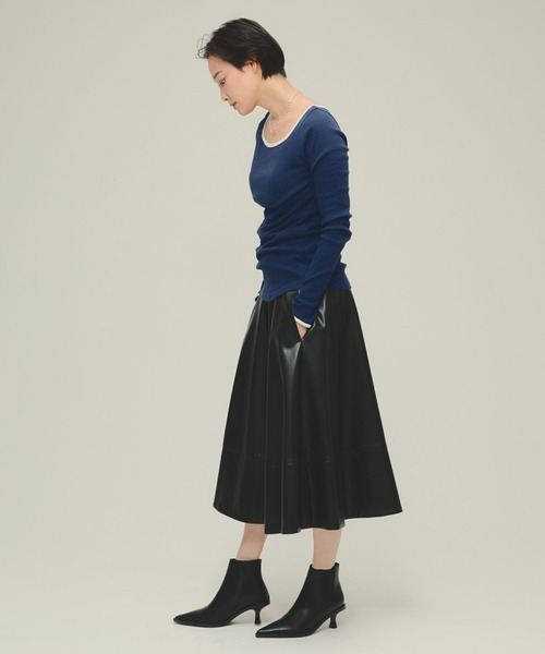 tシャツ 「eL」Color Trim Tee LS/291492 レディース | ブランド登録なし | 19