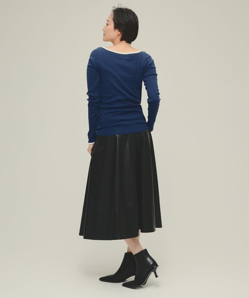 tシャツ 「eL」Color Trim Tee LS/291492 レディース | ブランド登録なし | 20