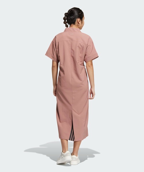 adidas ワンピース Lux AD ウーブン 半袖 OPワンピース