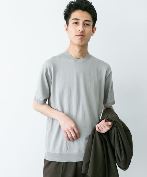RRL半袖ニット URBAN RESEARCH DOORS シャツ LIFE STYLE TAILOR ハイゲージ