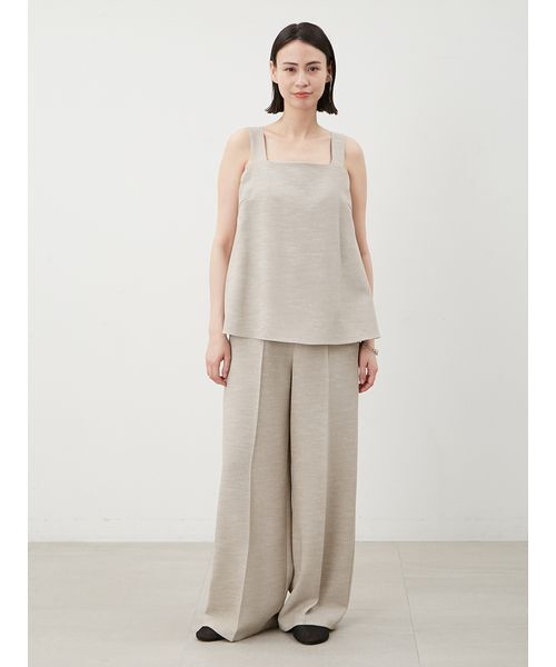 Mila Owen オールインワン ペプラムブラウスSET UP風オールインワン