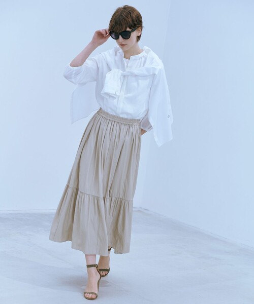 tシャツ 「洗える」スムースジャージー ノースリーブ カットソー
