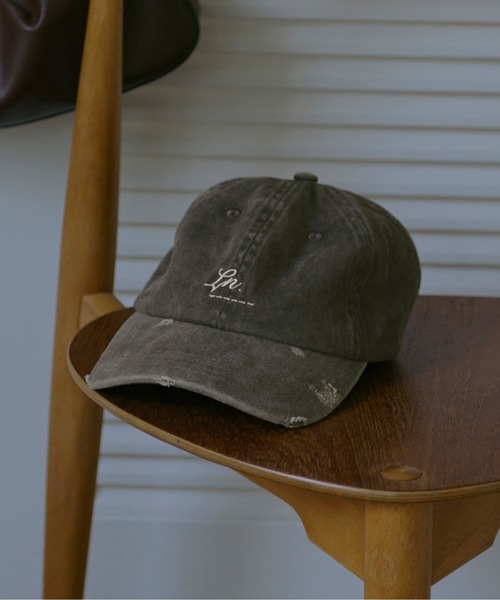 loin nuit キャップ 帽子 logo cap / ロゴキャップ レディース