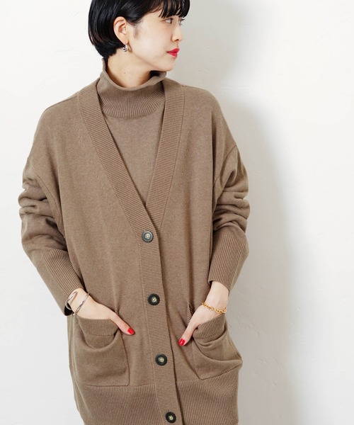 「JOURNAL STANDARD」 ニットカーディガン - グレー レディース JOURNAL STANDARD 「JOURNAL STANDARD」 ニットカーディガン