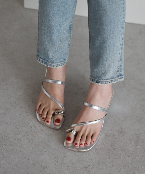 TESORONE ★ Brigitte トゥリングサンダル 楽天市場】＼24H限定！全品20%OFFクーポンで6072円！6日9:59まで