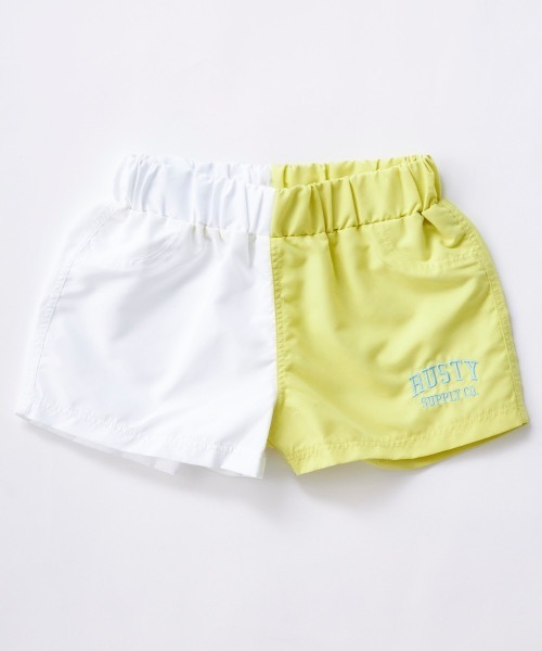 水着 「RUSTY/ラスティー」キッズ水着４点セット キッズ 子供 女の子の画像