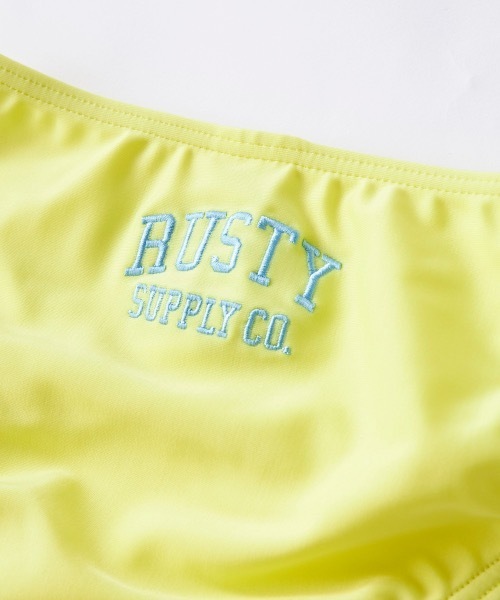 水着 「RUSTY/ラスティー」キッズ水着４点セット キッズ 子供 女の子の画像