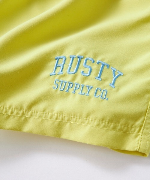 水着 「RUSTY/ラスティー」キッズ水着４点セット キッズ 子供 女の子の画像