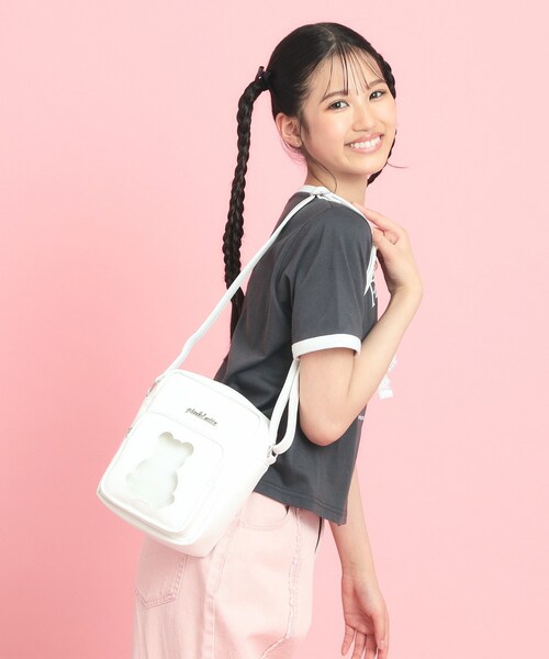春のコレクション PINK-latte くまちゃんショルダー ショルダーバッグ ショルダー バッグ