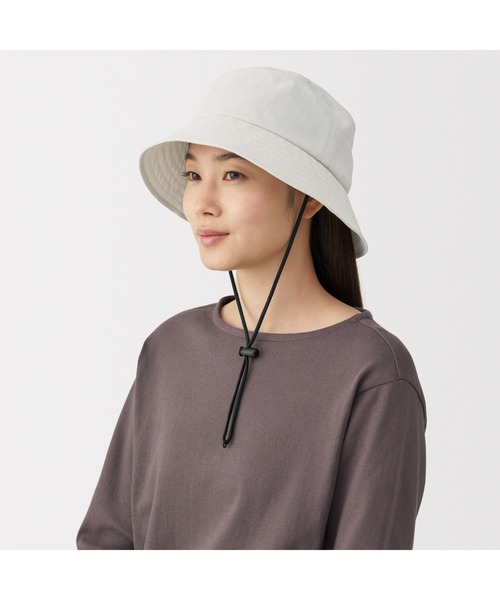 無印良品 帽子 ハット 風を通す ちいさくまとまる バケット