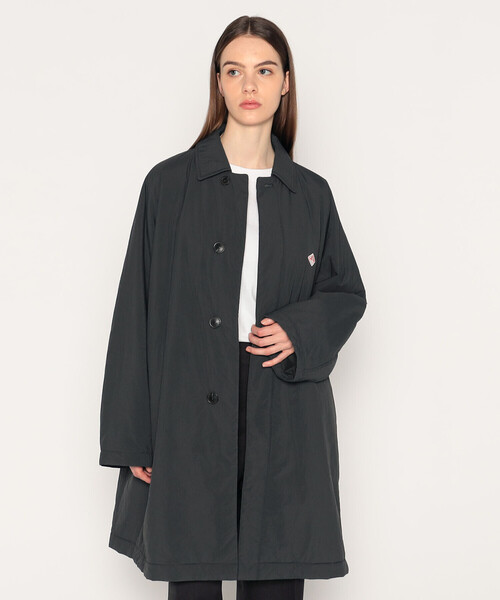 Danton（ダントン） ステンカラーコート M チャコール レディース