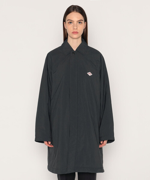 Danton（ダントン） ステンカラーコート M チャコール レディース