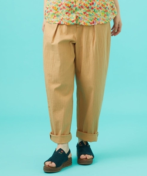 Jocomomola（ホコモモラ） パンツ Guijarro サッカーテーパードパンツ