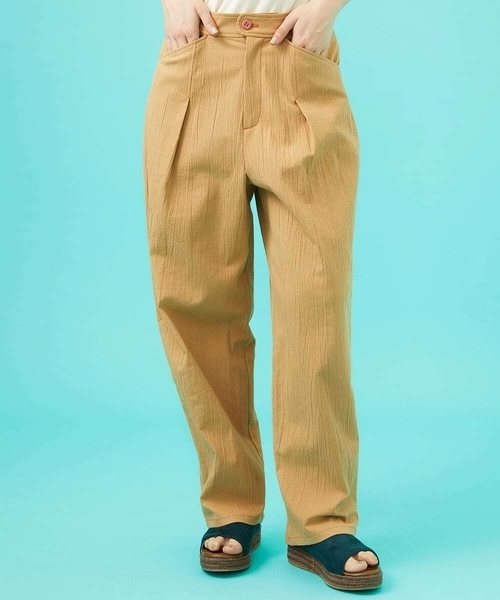 パンツ Guijarro サッカーテーパードパンツ レディース_4