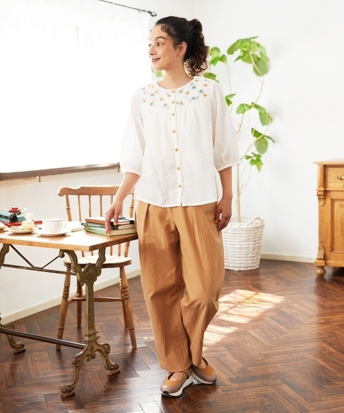 Jocomomola パンツ Guijarro サッカーテーパードパンツ