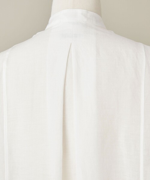 ブラウス シャツ 「conte」シアー ドレープ チュニックブラウス レディース UNITED ARROWS｜<conte>シアー ドレープ チュニックブラウス
