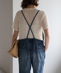 tシャツ 半袖 ストレッチレースTシャツ レディースの詳細画像3