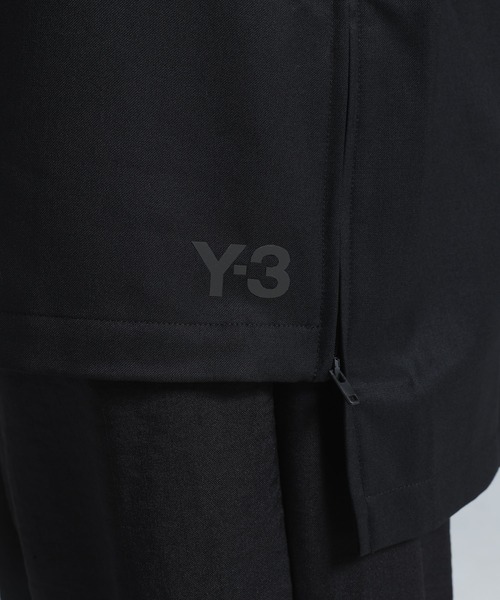 ブルゾン アウター Y-3 REFINED WOOL TRACK TOP 3-STRIPES メンズの画像