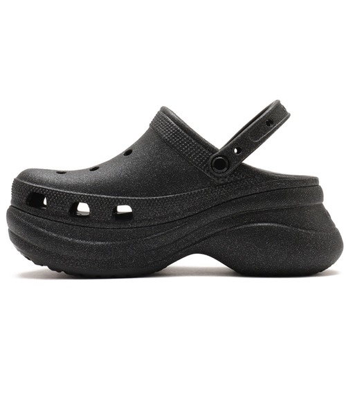 crocs Bae Glitter グリッター Clog Black 国内発送 crocs サンダル Bae Glitter Clog / クロックス ベイ グリッター