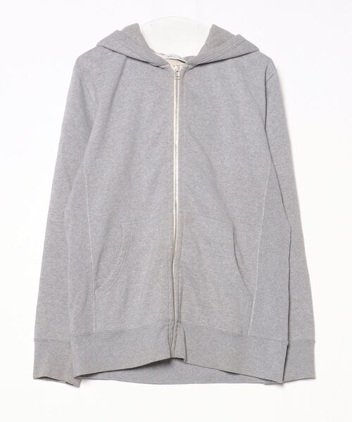 ロンハーマンのパーカー グレー Ron Herman 「Ron Herman」 ジップアップパーカー X-LARGE