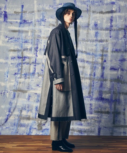 Maison Special ダブルチェスターコート　ネイビー Maison Special ダブルチェスターコートネイビー