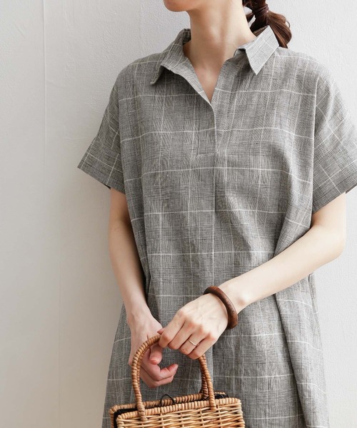 「URBAN RESEARCH DOORS」 半袖シャツ MEDIUM グレー系その他 レディース