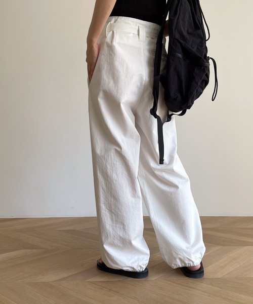 CANALJEAN キャナルジーン ナイロンパンツ red chop works CANAL JEAN（キャナルジーン）の「RED CHOP WORKS ナイロン