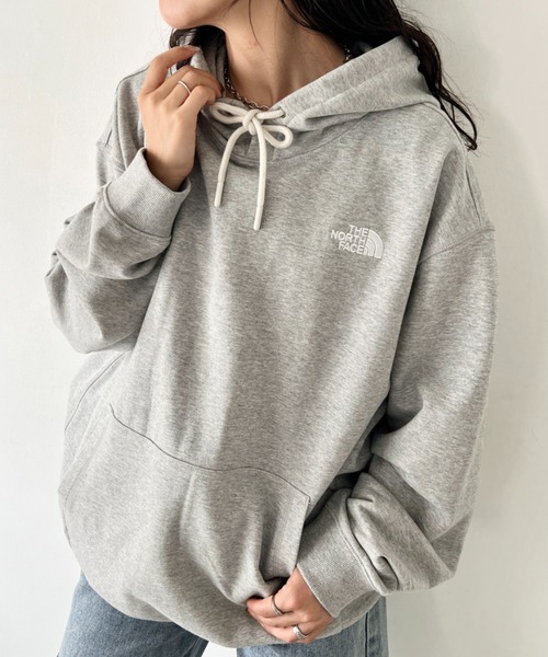 刺繍入り！THE NORTH FACE パーカー　レディースMサイズ THE NORTH FACE パーカー 国内未発売 FACE(ザ・ノースフェイス