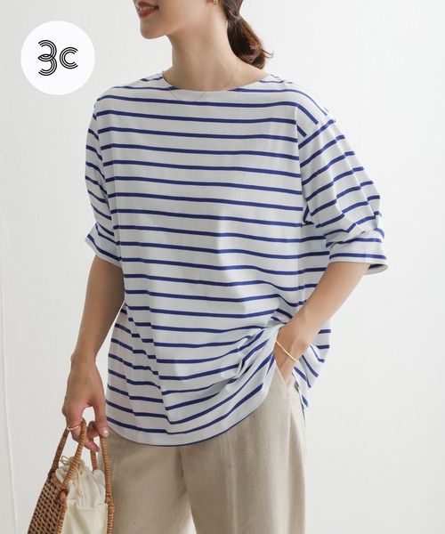 「URBAN RESEARCH DOORS」 半袖Tシャツ MEDIUM ホワイト レディース