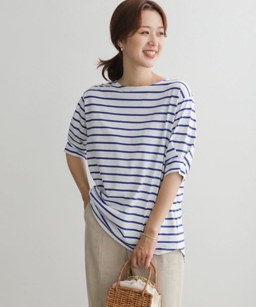 「URBAN RESEARCH DOORS」 半袖Tシャツ MEDIUM ホワイト レディース