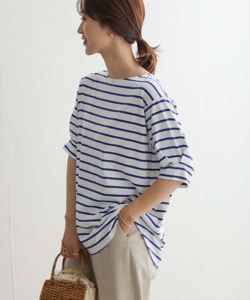 「URBAN RESEARCH DOORS」 半袖Tシャツ MEDIUM ホワイト レディース