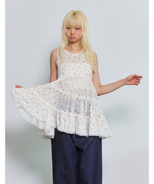 Little sunny bite（リトルサニーバイト） ワンピース original floral