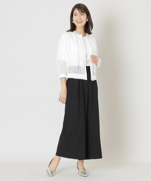 「TO BE CHIC」 半袖カットソー 42 ブラック レディース_画像3