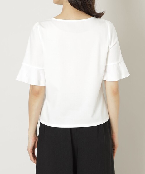 「TO BE CHIC」 半袖カットソー 42 ブラック レディース_画像8
