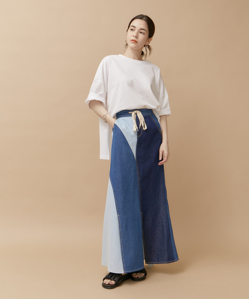 「LE CERCLE par rope'」 半袖カットソー FREE ブルー系その他6 レディース_画像8